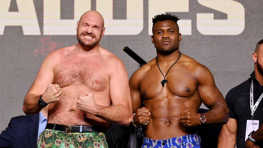 francis ngannou vs tyson fury