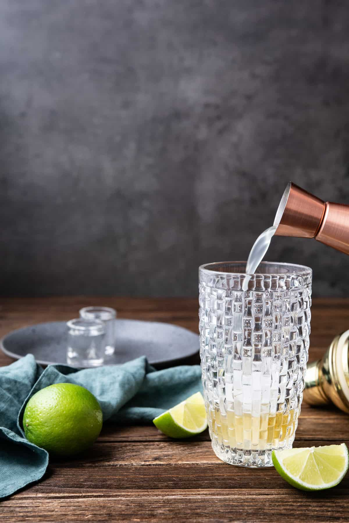 green tea shot