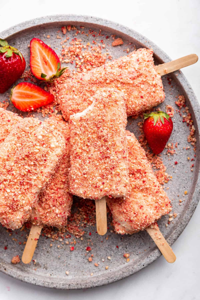 strawberry shortcake ice cream
