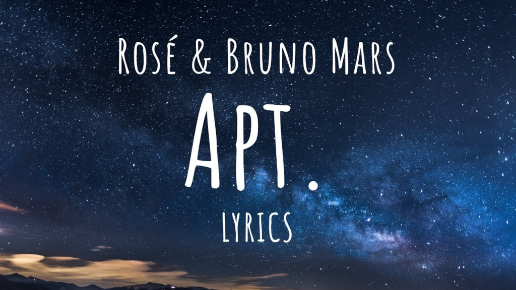 apt lyrics